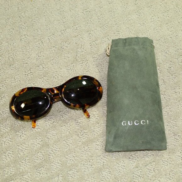 Gucci GG2400 N/S Tortoiseshell Interlocking Logo GG Sunglasses EUC! - Picture 1 of 9